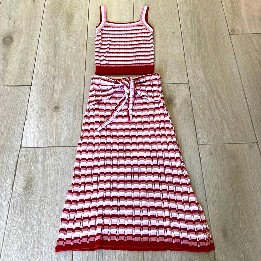 Skirt + top set